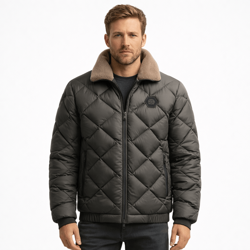 Kent Camden Ocean Blue / XL TIM Casual Jacket with Pockets and Polyester Lining