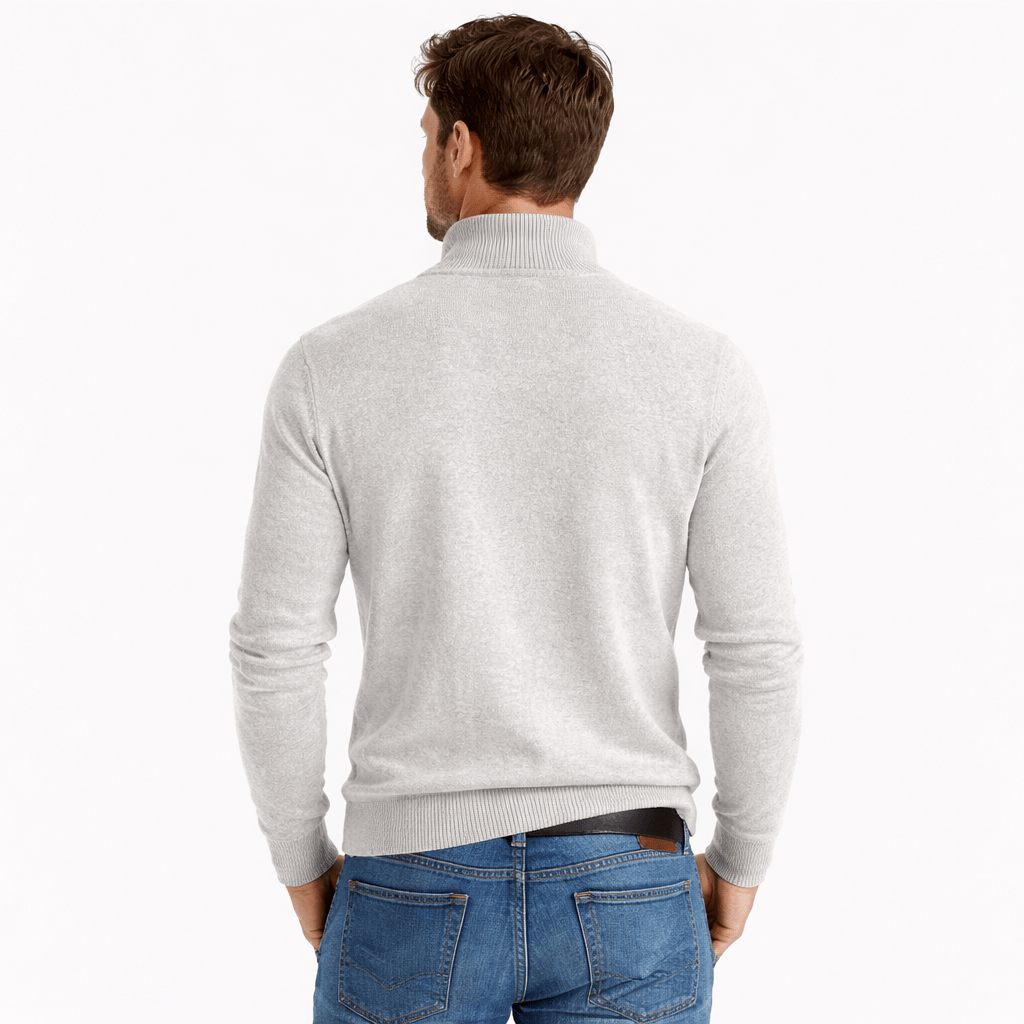 Kent Camden OLIVER Zip-up Cashmere Sweater