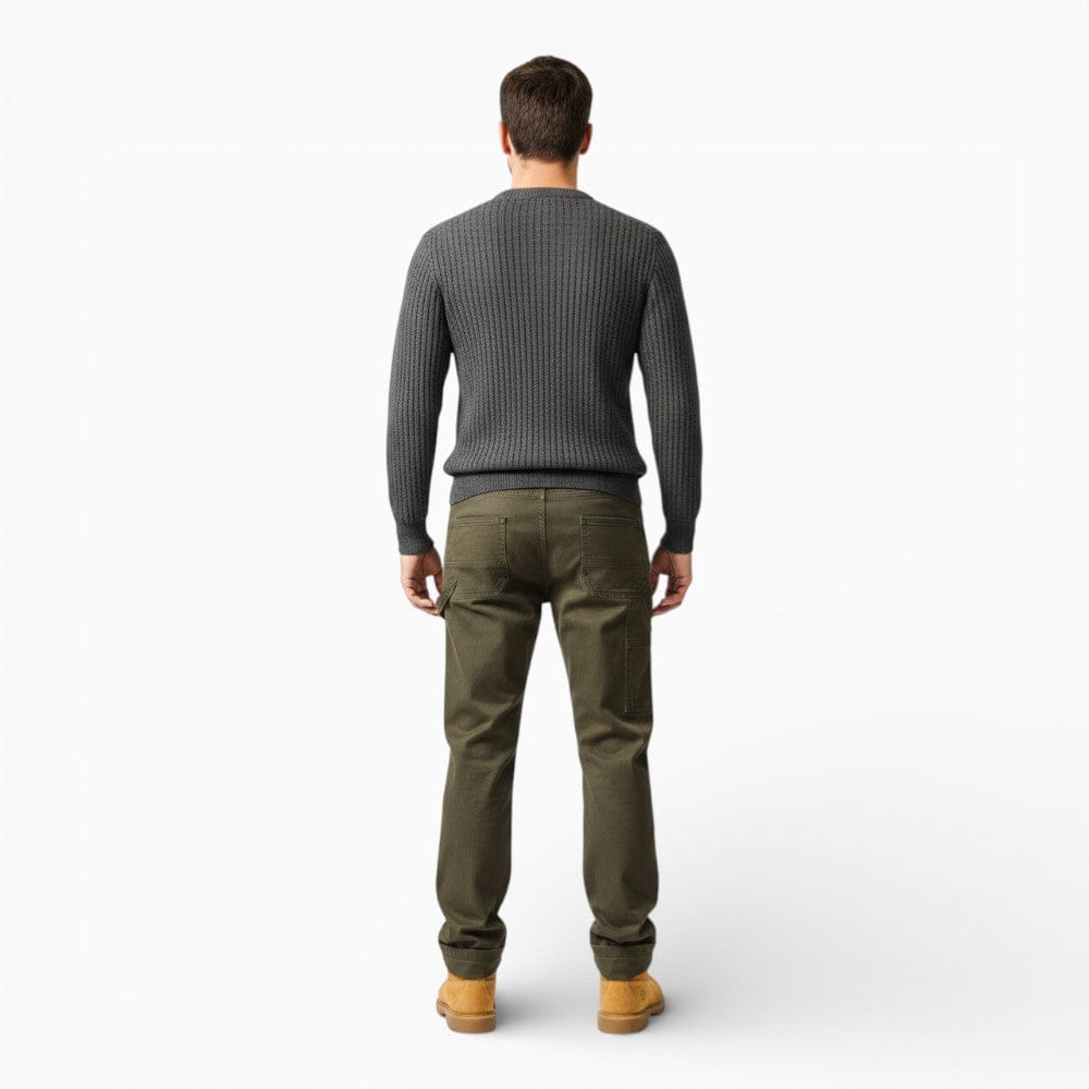 Kent Camden OWEN Casual Wide-Leg Plaid Jeans