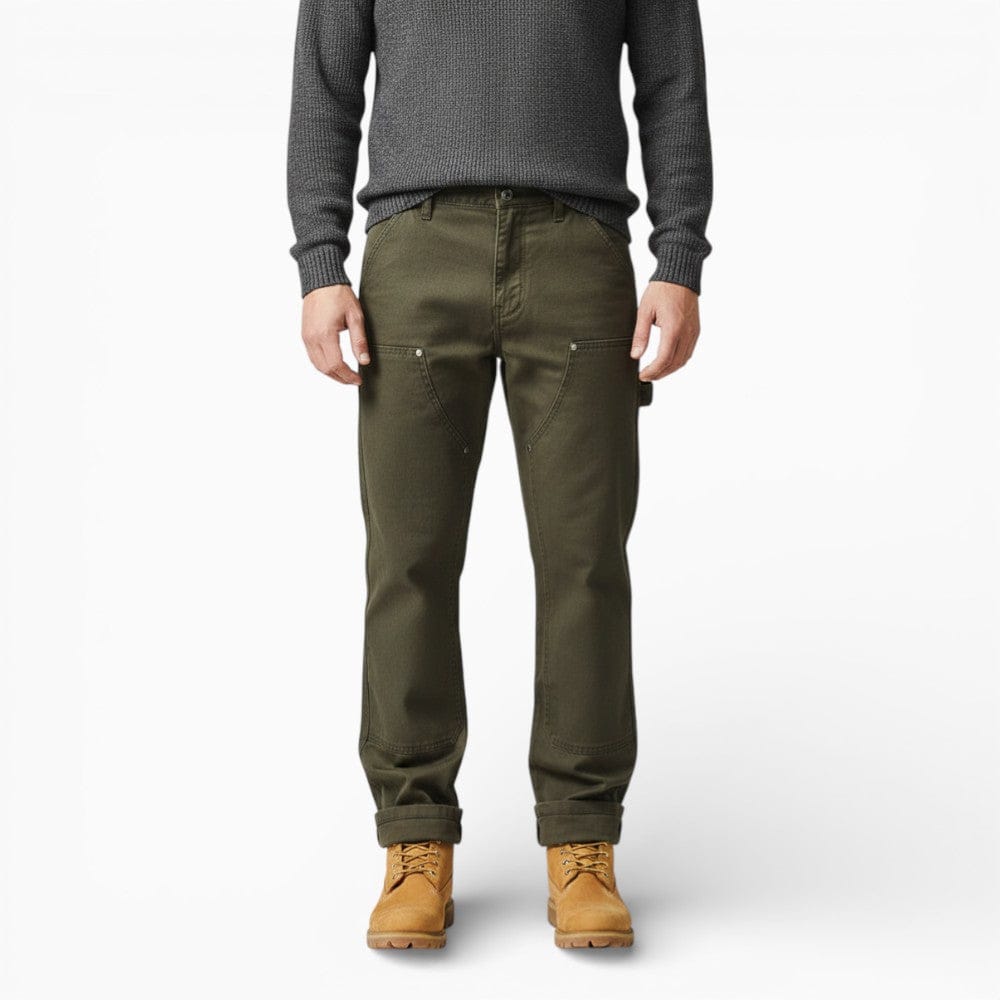 Kent Camden OWEN Casual Wide-Leg Plaid Jeans