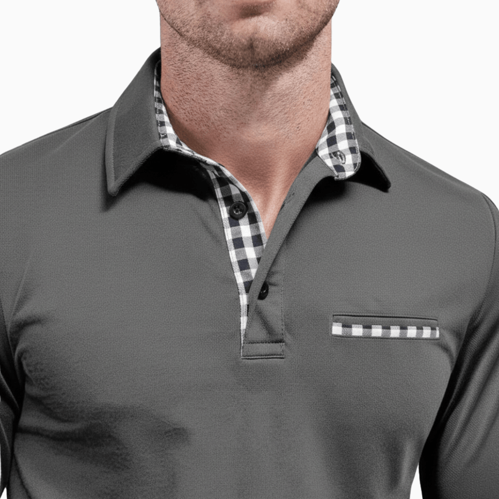 Kent Camden PAUL Basic Polo Shirt, Polyester Cotton Blend