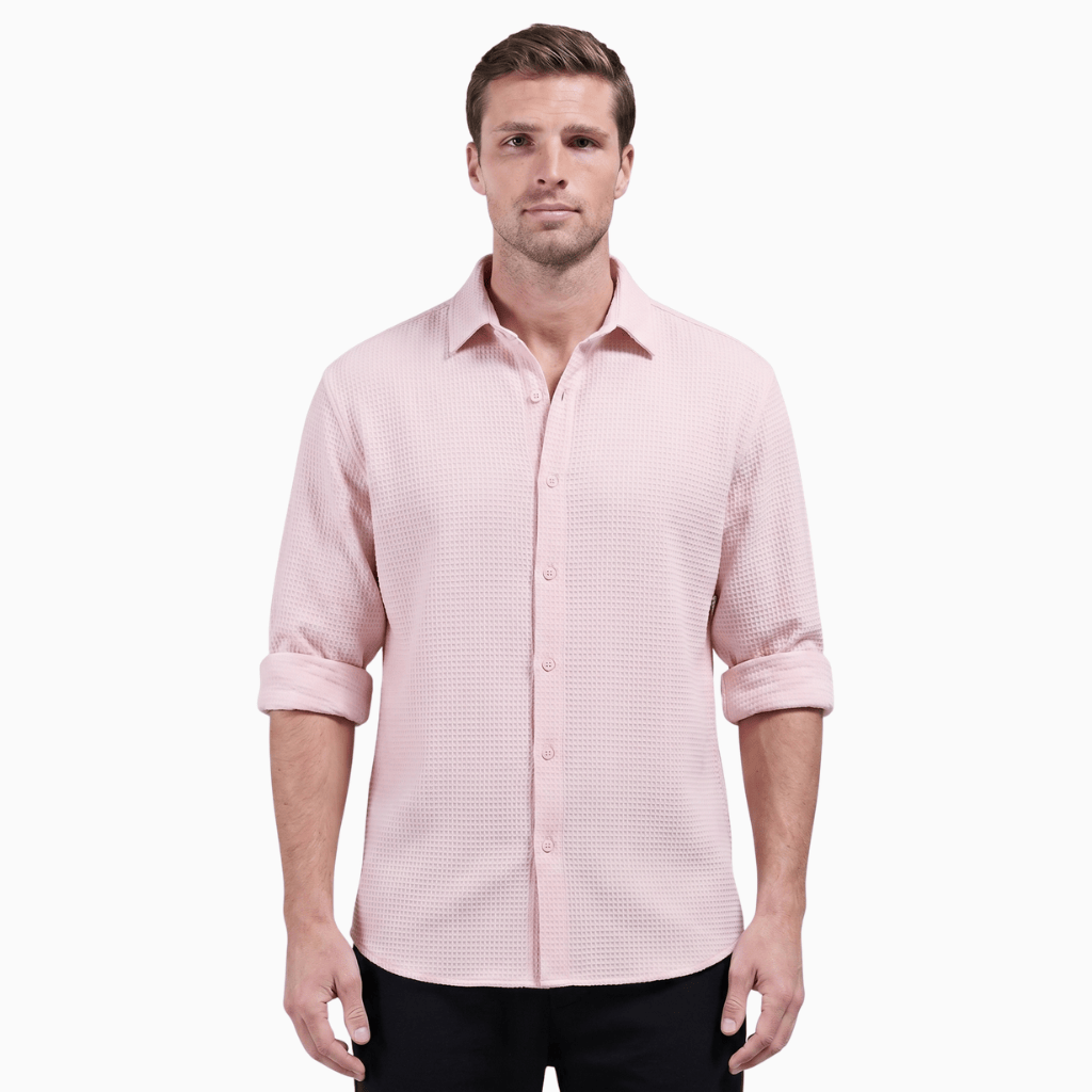 Kent Camden Pink Floral / XS FROST Casual Linen Shirt