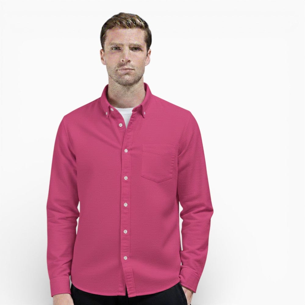Kent Camden Pink / S MARC Casual Cotton Shirt