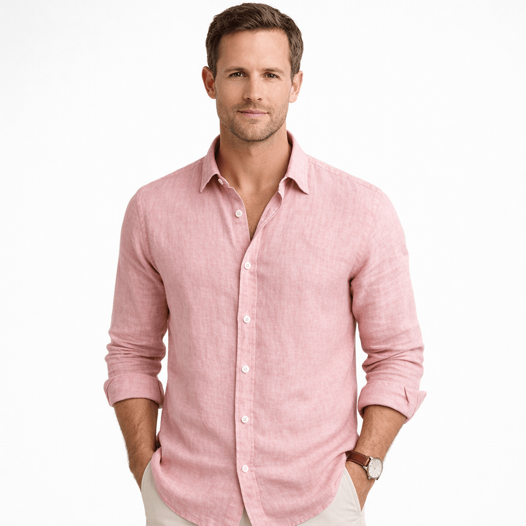 Kent Camden Pink / XS LENNOX Casual Button-Down Shirt