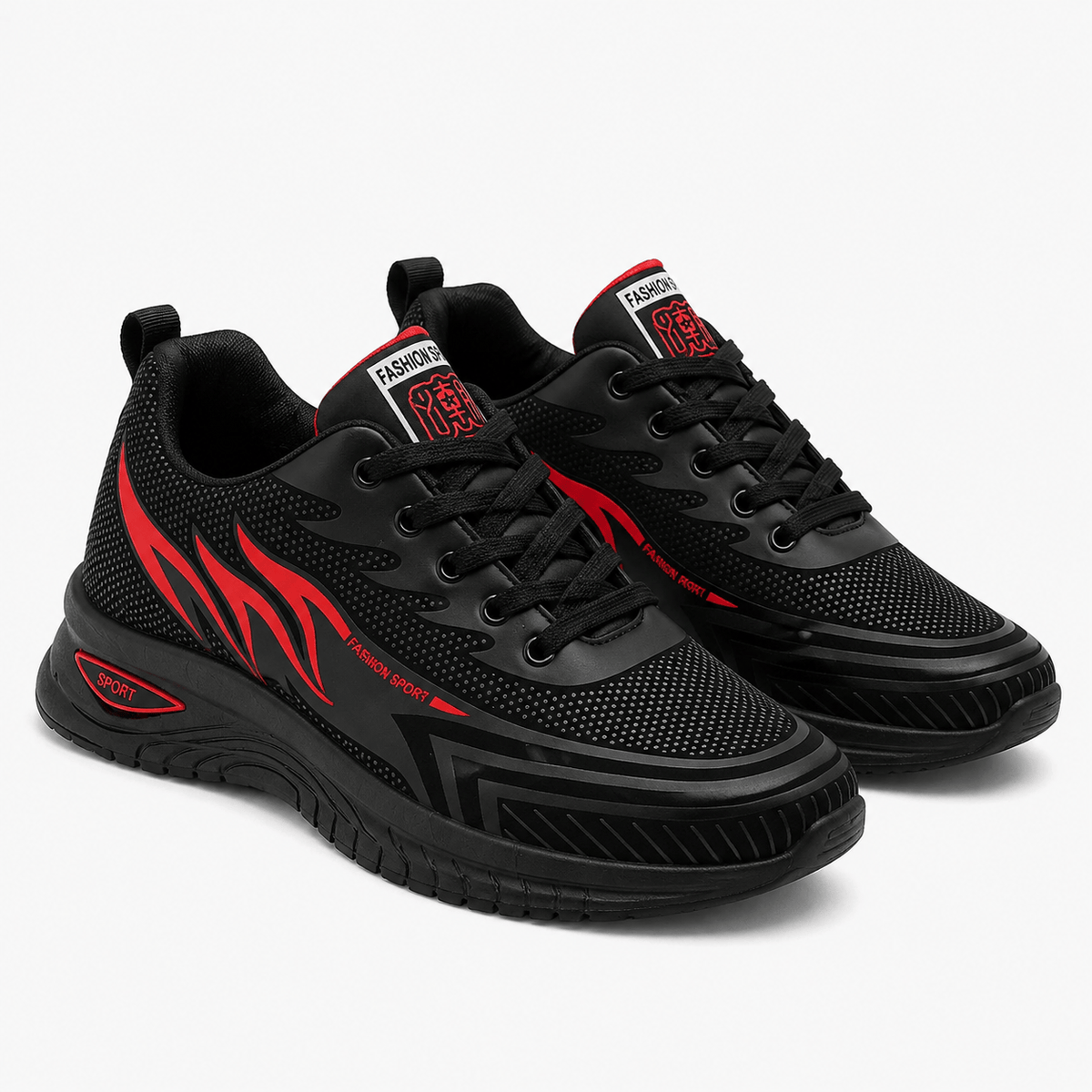Kent Camden Red / 5 UK TOM Comfortable Lace-Up Shoes