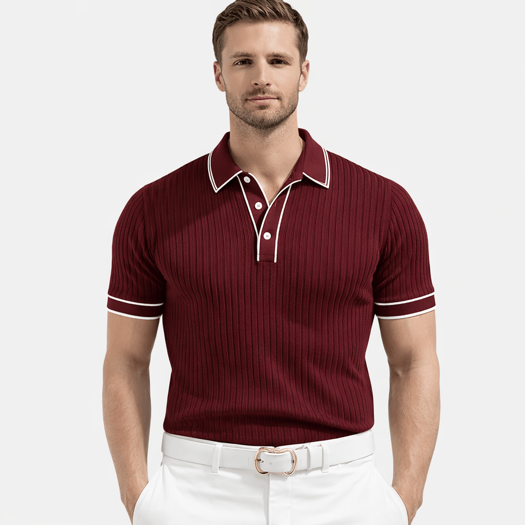 Kent Camden Red / M CRUZ Breathable Polyester T-shirt