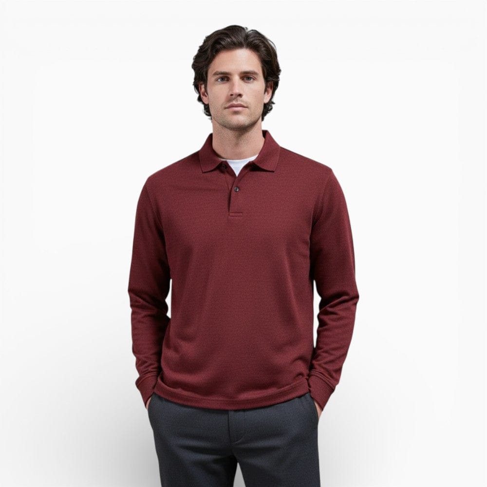 Kent Camden Red / S CAMILLE Casual Polyester Polo Shirt