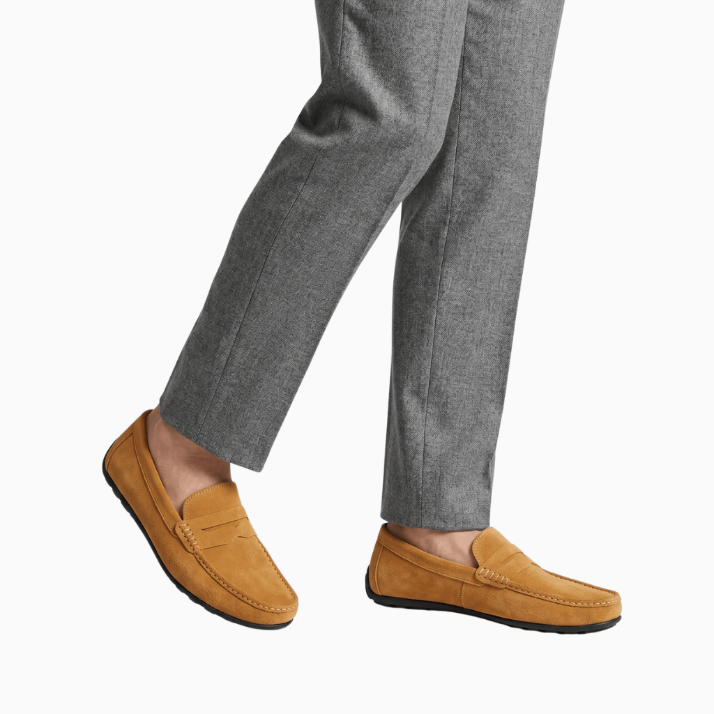 Kent Camden REX Casual Loafers Suede Upper Latex Insole