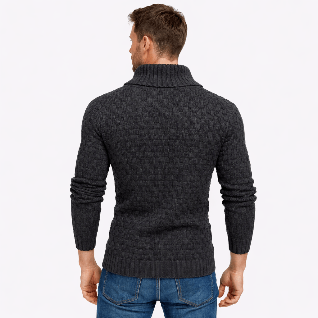 Kent Camden ROWAN Solid Knit Sweater Polyester