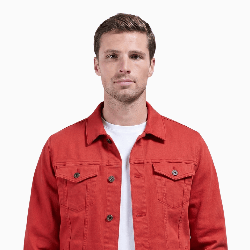 Kent Camden SEAN Oversized Denim Jacket Cotton Polyester