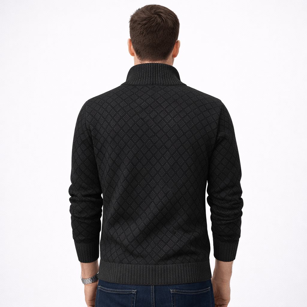 Kent Camden SHANE Regular Fit Zipper Jacket Velvet Warm Acrylic