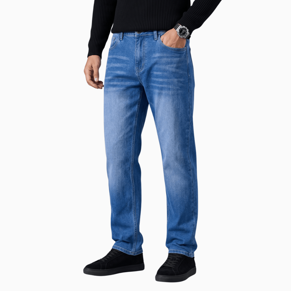 Kent Camden Sky Blue / XS BISHOP Mid-High Waist Denim Jeans