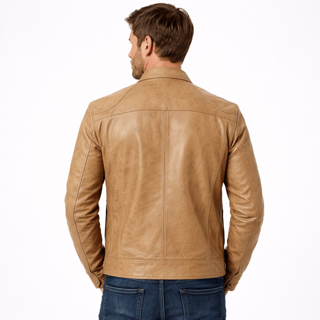 Kent Camden STEEL Loose Outdoor Leather Jacket