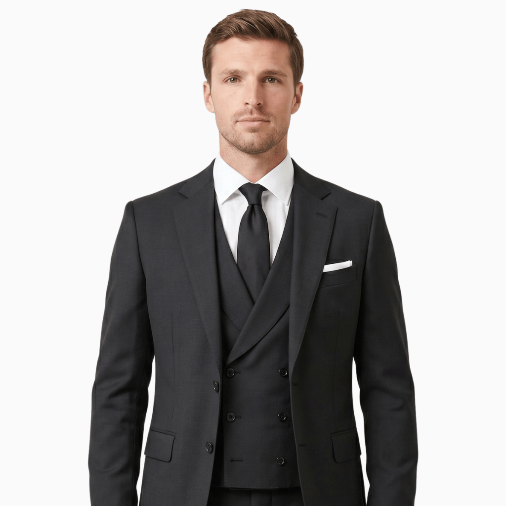 Kent Camden STORM Simple Suit Single-Breasted Polyester Viscose