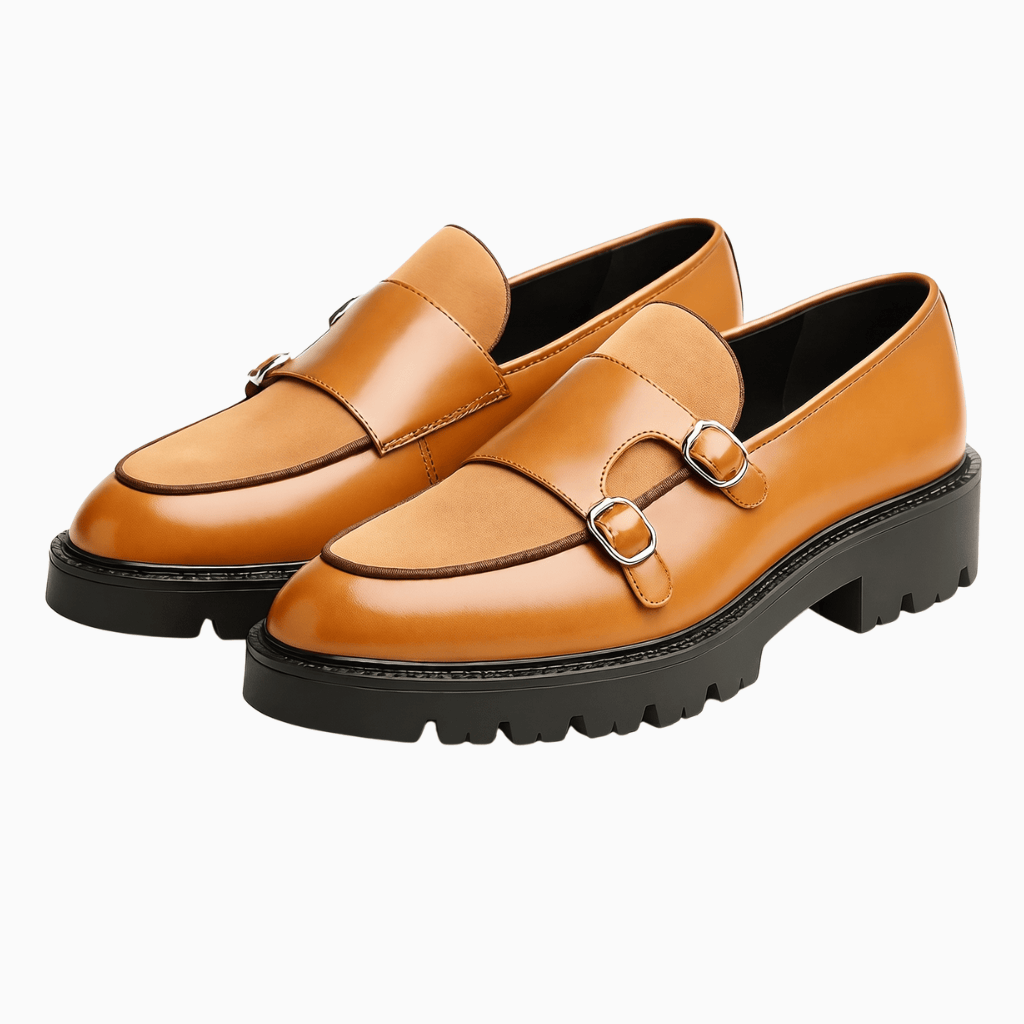 Kent Camden Tan / 5 UK SEAN Breathable Leather Loafers