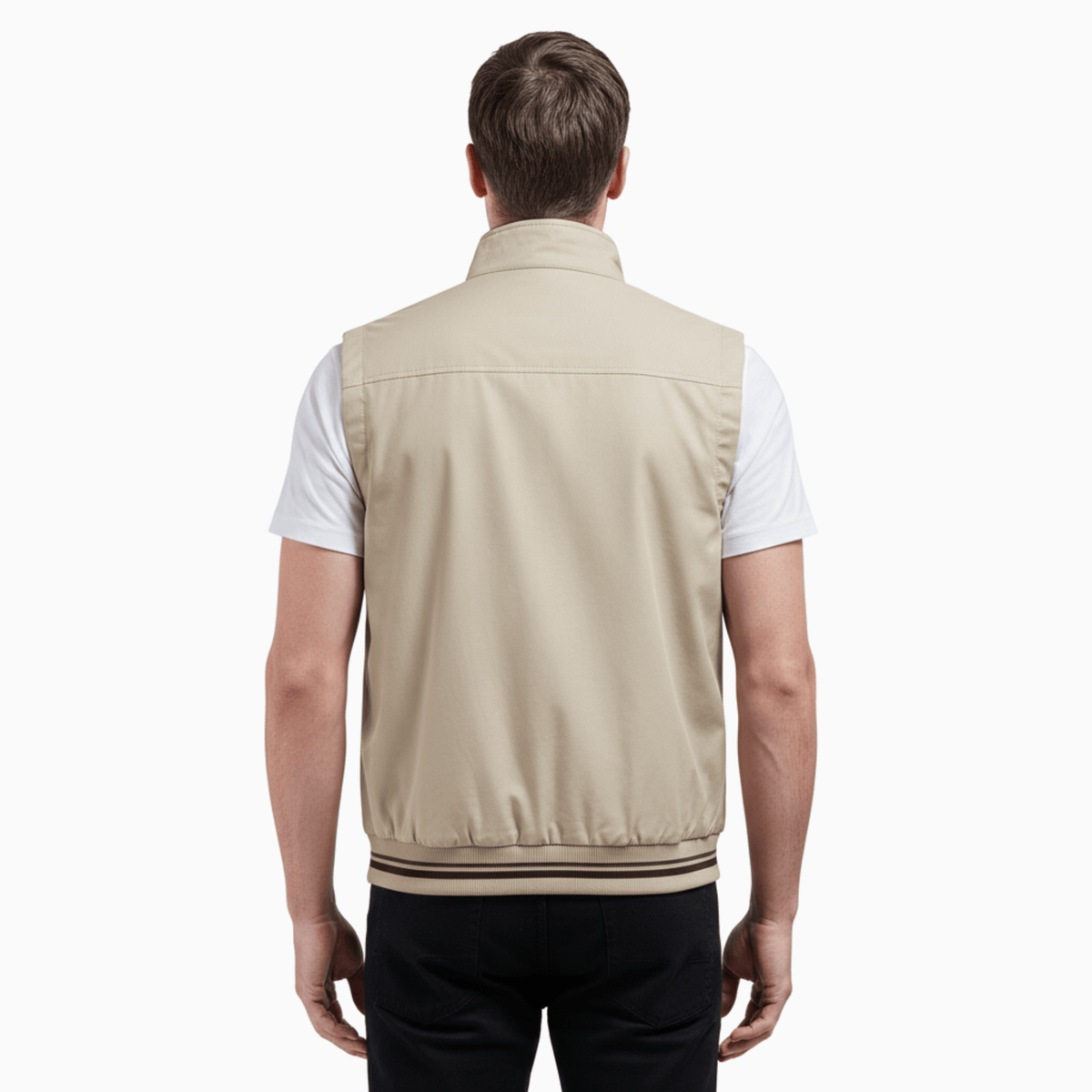Kent Camden THEO Cotton Zip-Up Vest