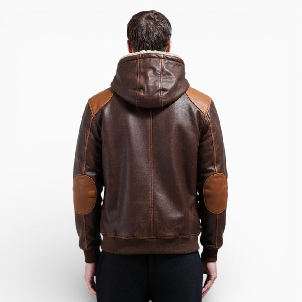 Kent Camden THEO Vintage Suede Jacket with Hood