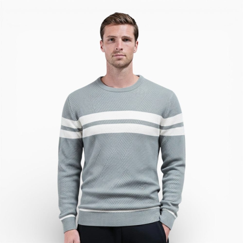 Kent Camden Turquoise / S THEO Regular-Fit Crew Neck Sweater