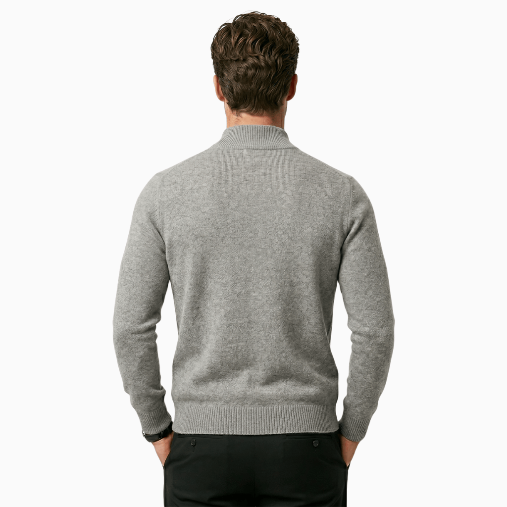 Kent Camden TYLER High Collar Cotton Sweater