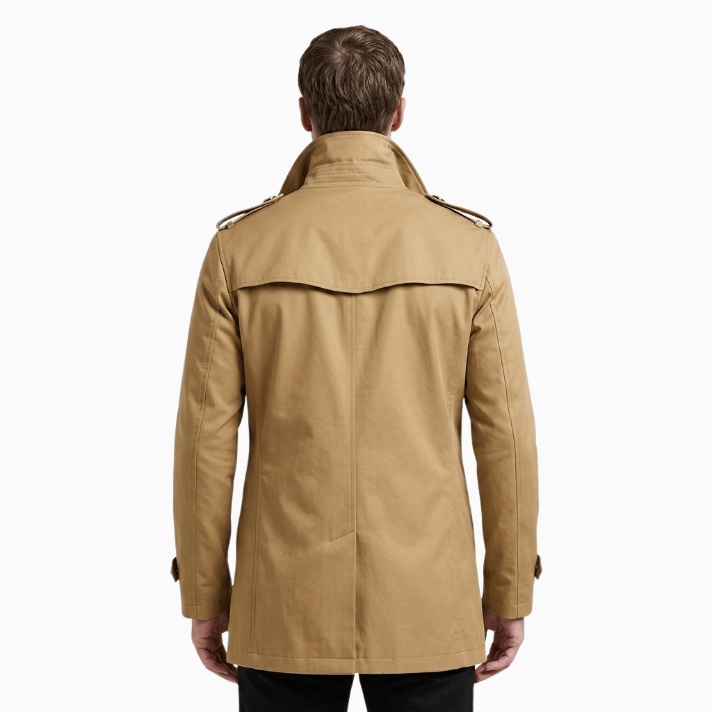 Kent Camden WADE Cotton Buttoned Trench Coat