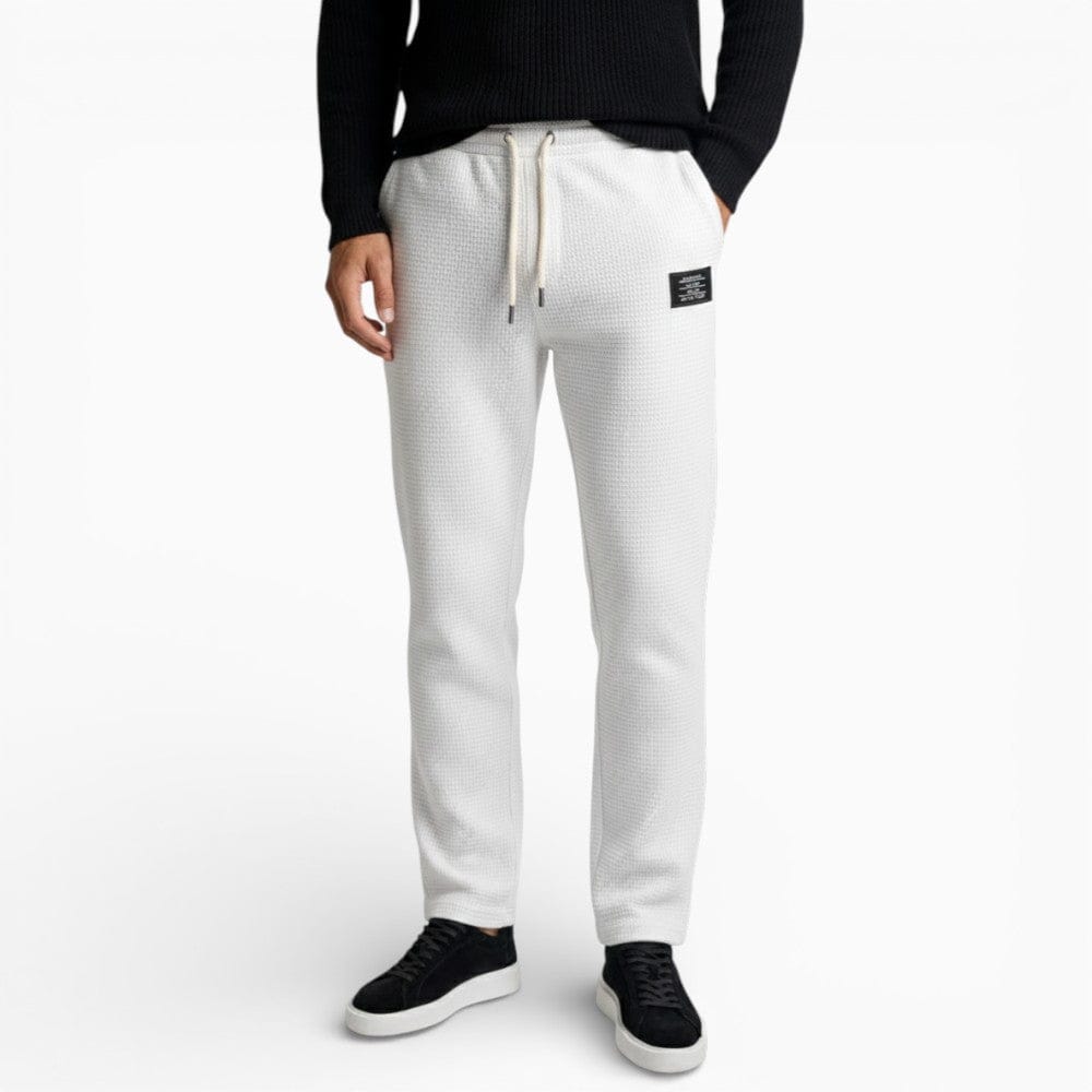 Kent Camden White / S ALEX Slim Fit Cross Pants