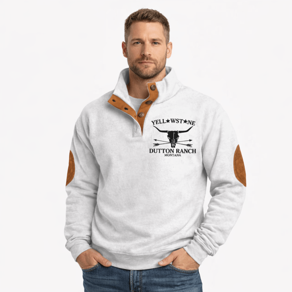 Kent Camden White / S DREW Casual Hoodie with Full Sleeves