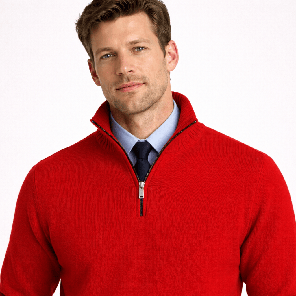 Kent Camden WILLIAM Zipper Pullover Sweater